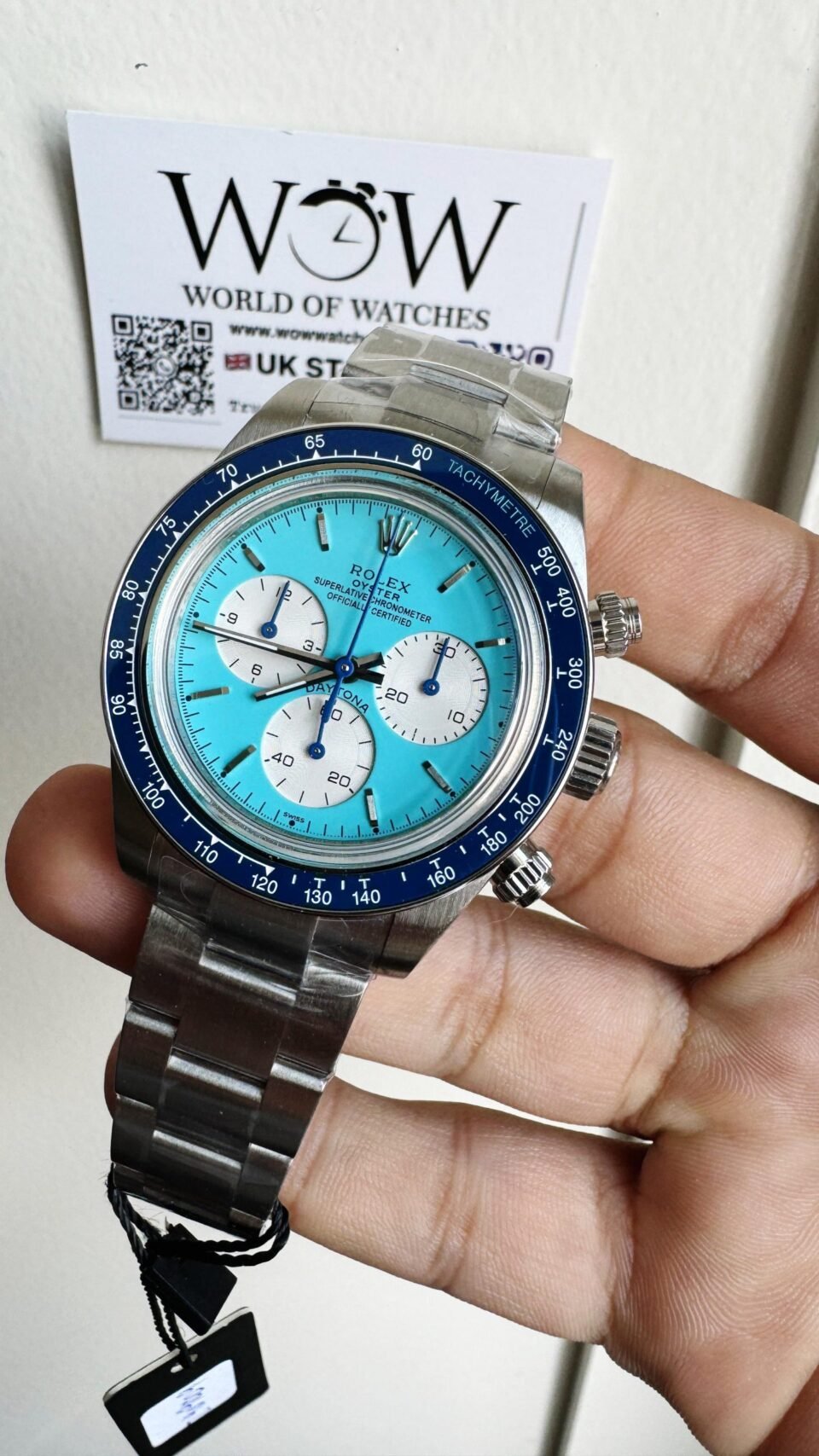 Daytona SS ADGF Best Edition Ice Blue Dial on SS Bracelet SA4130 - Image 4