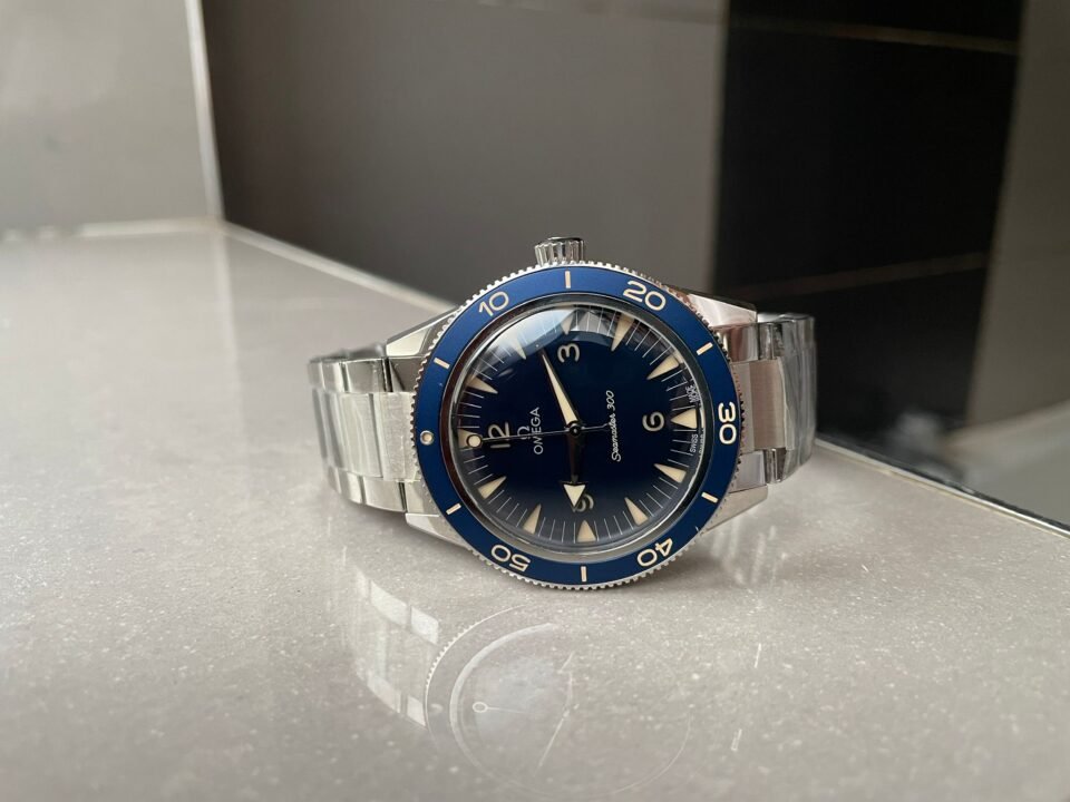 Seamaster 300 Heritage VSF 1:1 Best Edition Blue Dial on SS Bracelet A8912 - Image 6