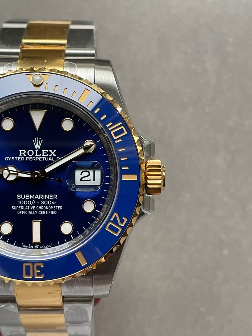 Submariner 116613 LB SS/YG Bluesy Blue Ceramic 904L Steel VSF 1:1 Best Edition Blue Dial VS3235 - Image 6
