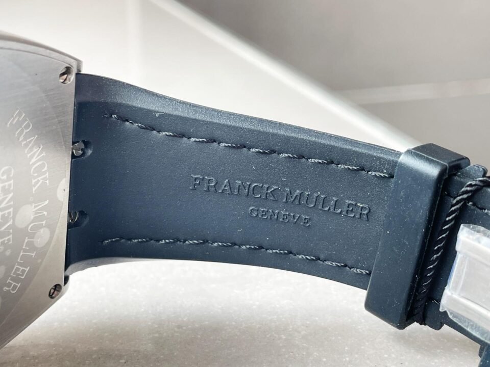 Vanguard V45 Titanium ZF 1:1 Best Edition Gray Dial on Broiwn Rubber Strap MIYOTA 9015 - Image 11