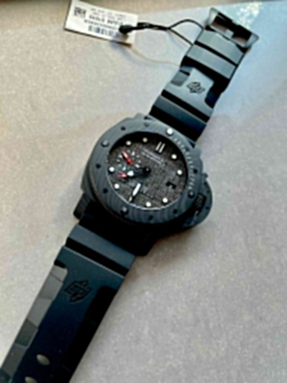 PAM Submersible 01039 Luna Rossa - 47mm 28800 Asian movement Black Strap - Image 10