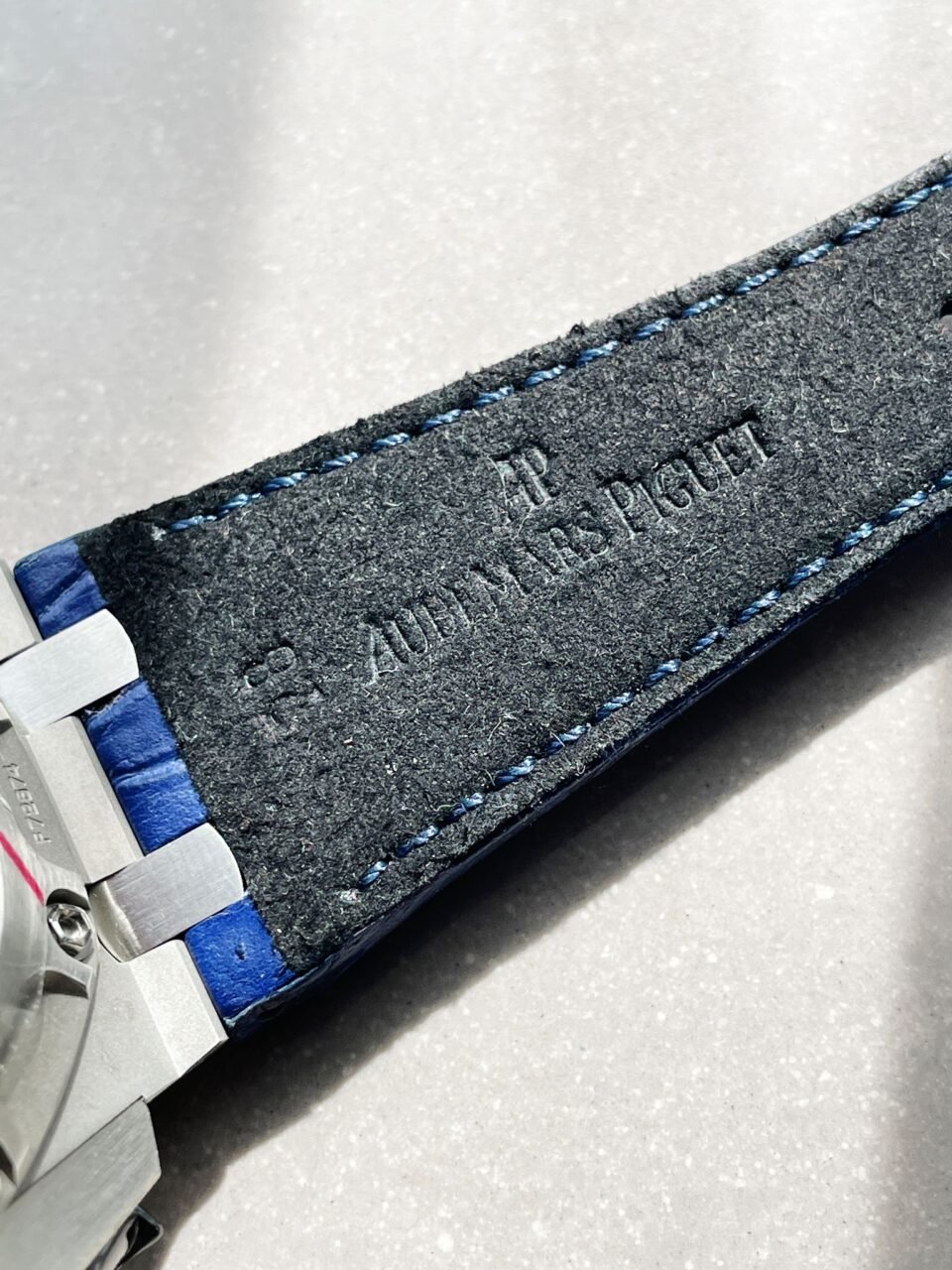 Royal Oak Offshore Rubens Barrichello Ii 26078PO Blue Dial Blue leather Strap - Image 18