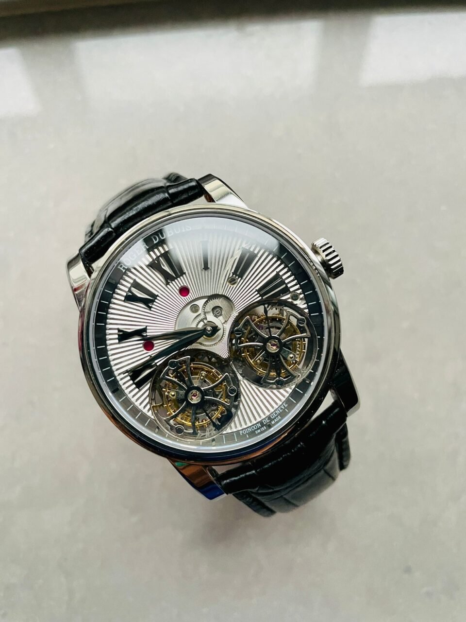 Double Flying Tourbillon Dual Tourbillion RDDBHO0562 BBRF SS Silver Dial Swiss RD100