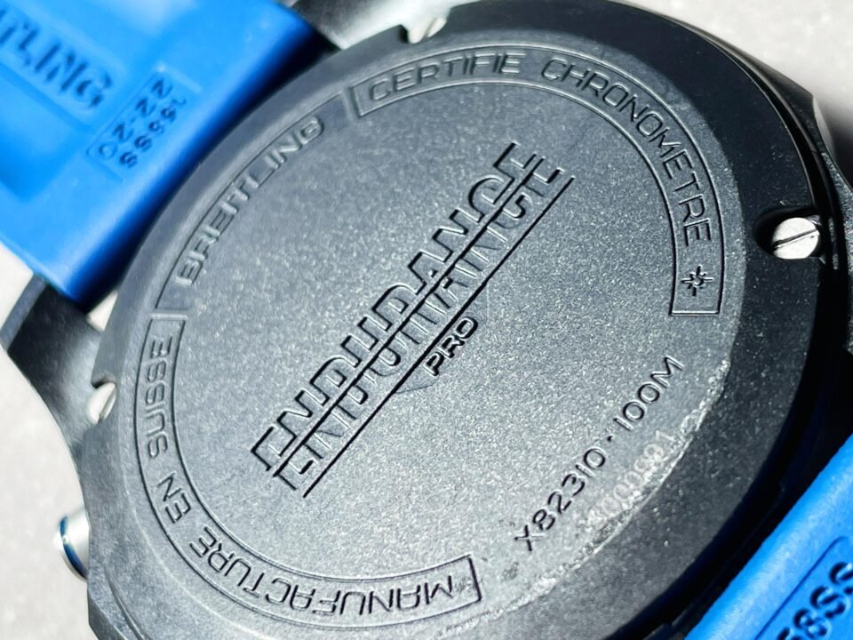 Endurance pro OGF 44mm Black dial Blue Rubber Strap quartz movement - Image 13