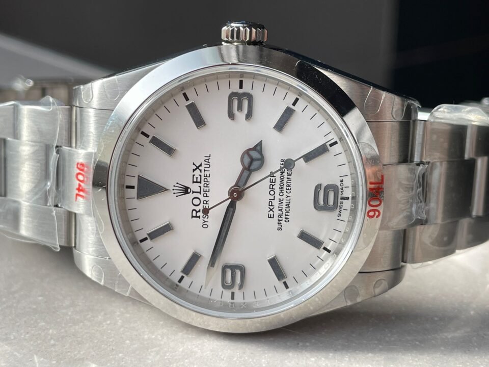 Explorer 124270 36mm 904L Steel JDF 1:1 Best Edition White Dial on SS Bracelet VR3230 - Image 8