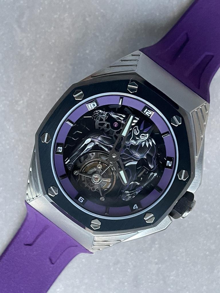Royal Oak Concept Black Panther Flying Tourbillon Watch - Image 4
