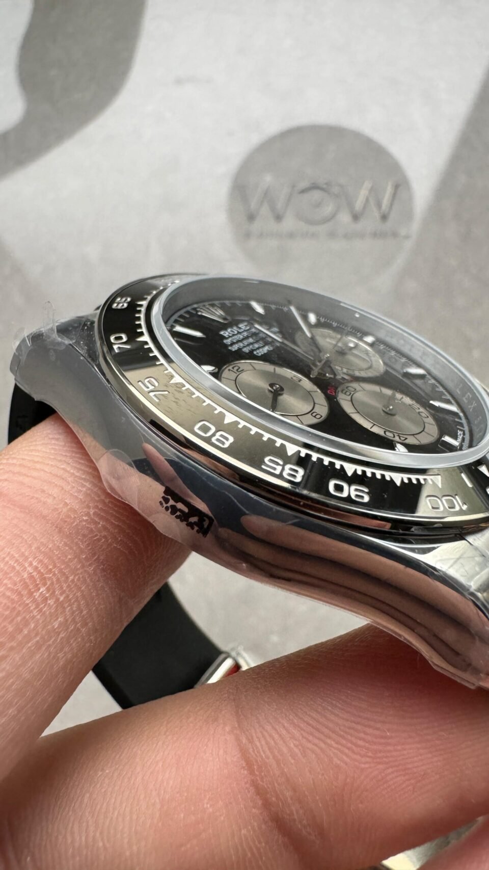 2023 Daytona 126500 QF 1:1 Best Edition 904L Steel Black Dial on SS Braclet SA4131 - Image 8