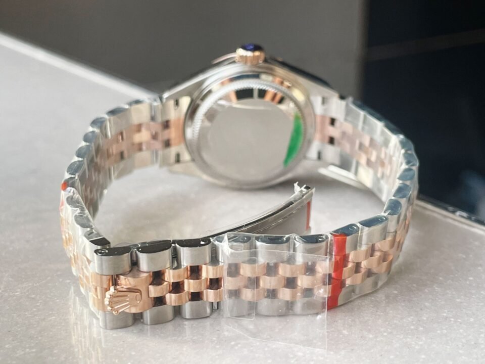 Datejust 28mm 904L RG/SS Champagne Dial on RG/SS Jubliee Bracelet A2671 - Image 10