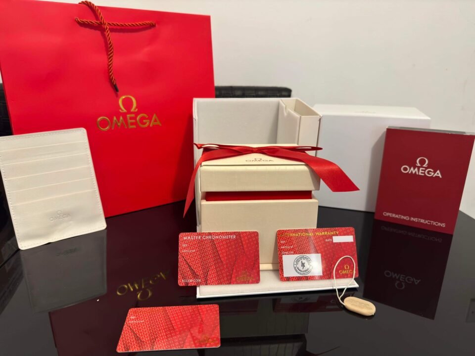 Omega Box and Papers New - Image 4