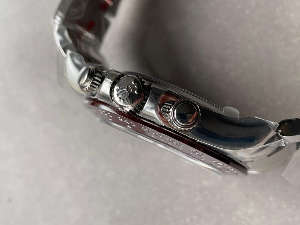 Daytona 116506 50th Anniversary Clean 1:1 Best Edition Ice Blue Dial Lume Markers on SS Bracelet SA4130 V2 - Image 9