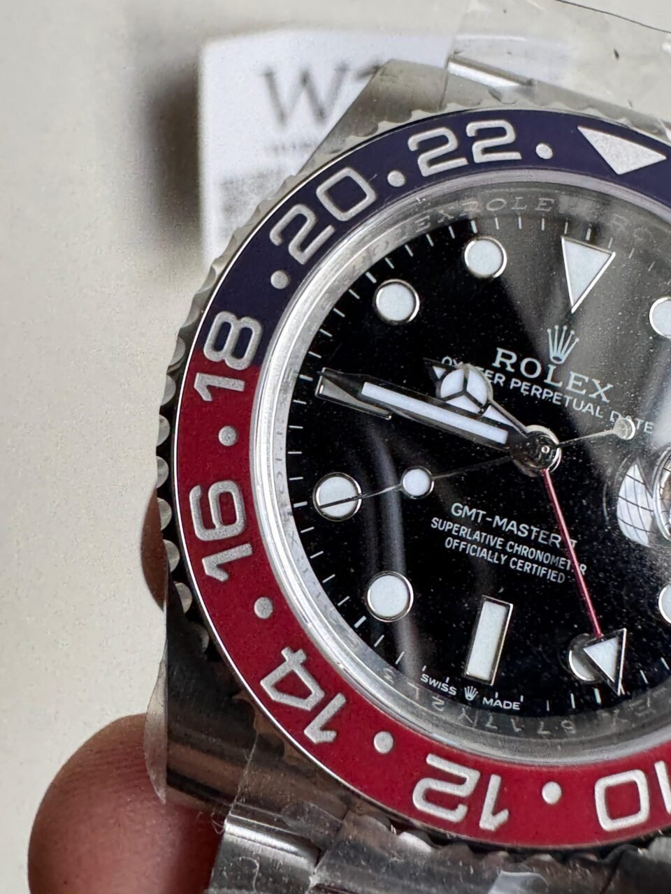 GMT-Master II 126710 BLRO Blue/Red PEPSI Ceramic Clean Factory Best Edition on Oyster Bracelet DD3285 CHS GMT Master - Image 6