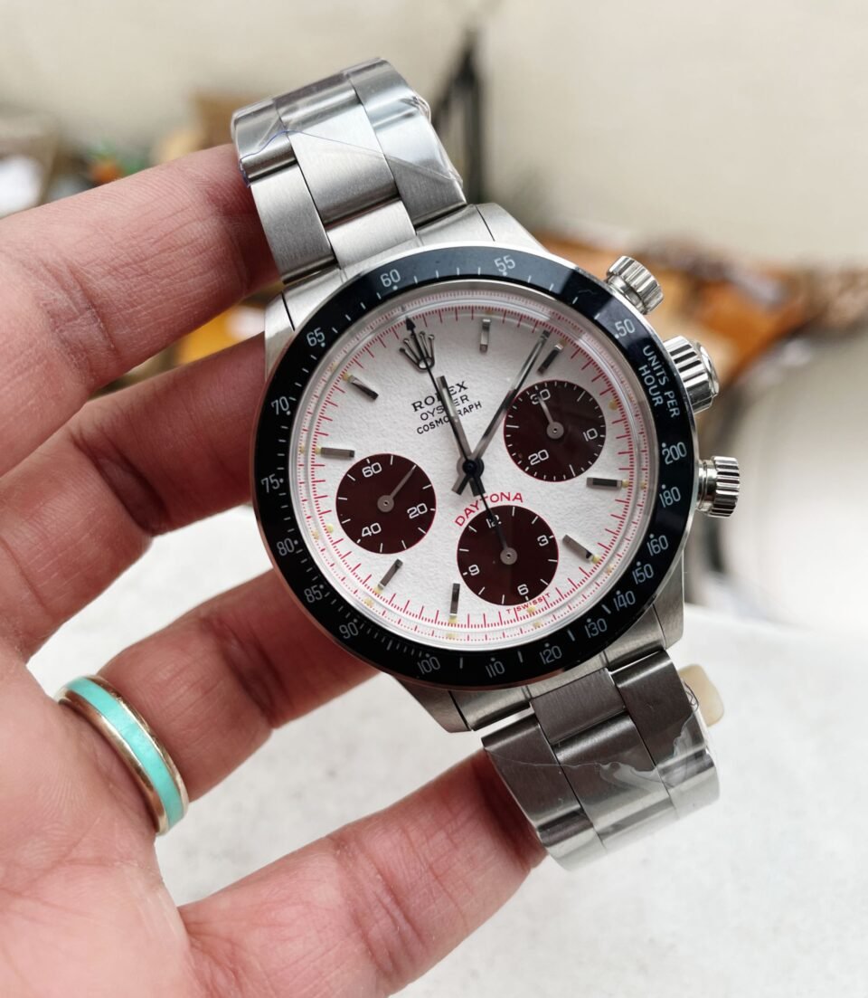 Daytona 116500 1:1 Best Edition JKF 904L SS Case and Bracelet White and brown Dial JK Factory