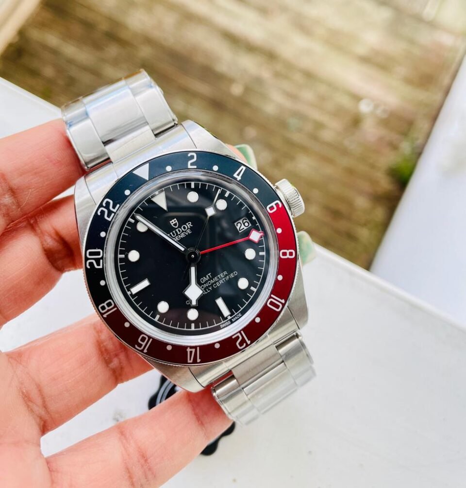 Black Bay GMT Baselworld 2018 Pepsi Blue/Red Bezel ZF 1:1 Best Edition Black Dial on SS Bracelet A2836