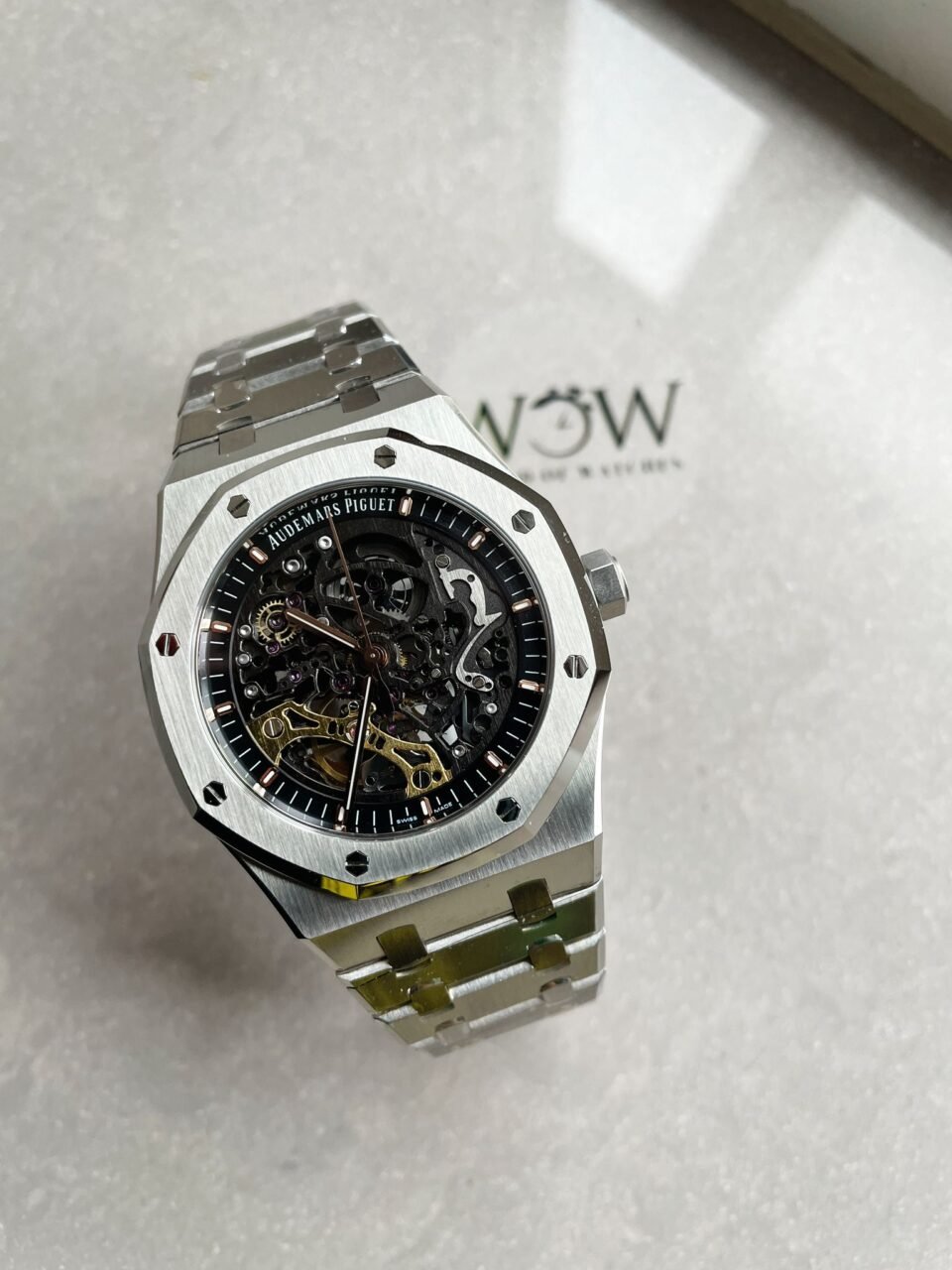 Royal Oak 41mm Openworked 15407 SS APSF 1:1 Best Edition on SS Bracelet A3132 - Image 2