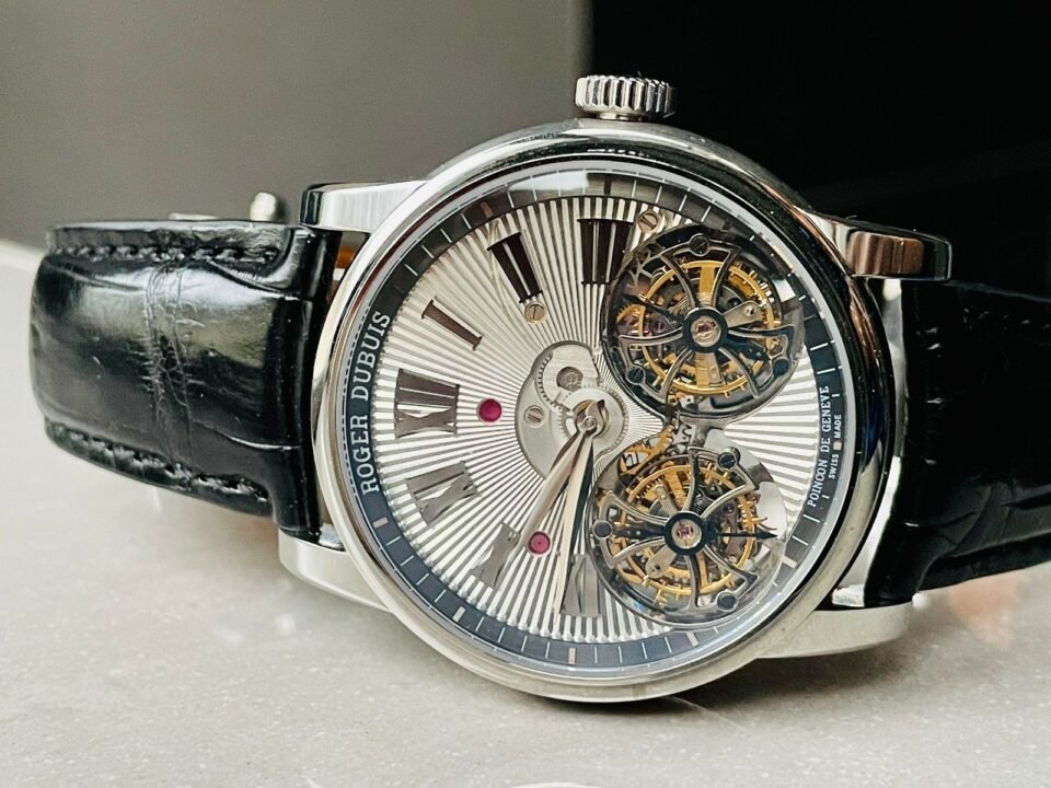 Double Flying Tourbillon Dual Tourbillion RDDBHO0562 BBRF SS Silver Dial Swiss RD100 - Image 8