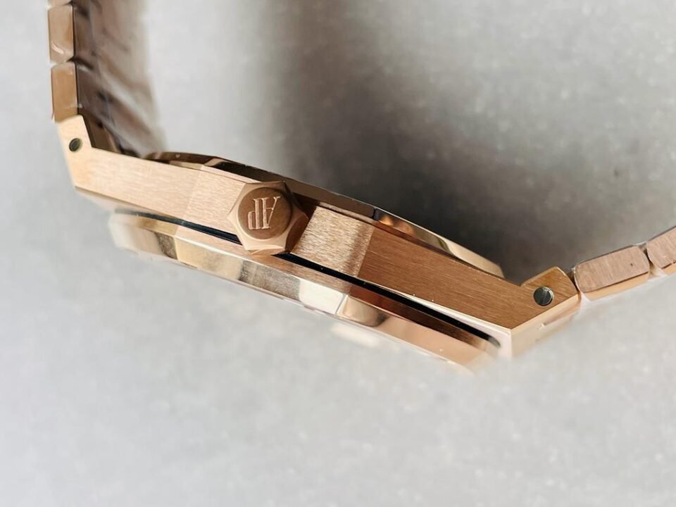 Royal Oak 41mm Openworked 15407 RG APSF 1:1 Best Edition on RG Bracelet A3132 - Image 15