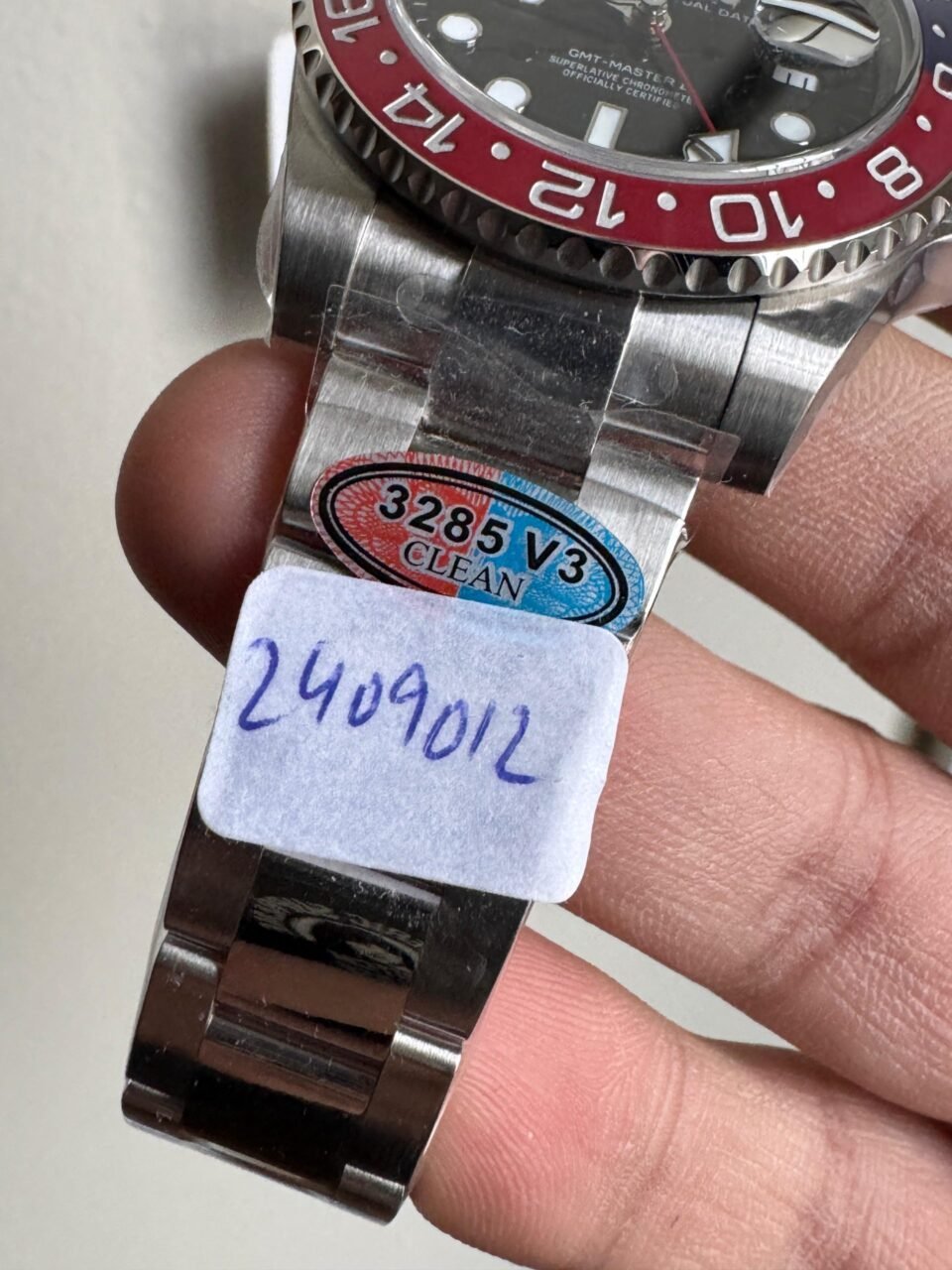 GMT-Master II 126710 BLRO Blue/Red PEPSI Ceramic Clean Factory Best Edition on Oyster Bracelet DD3285 CHS GMT Master - Image 7