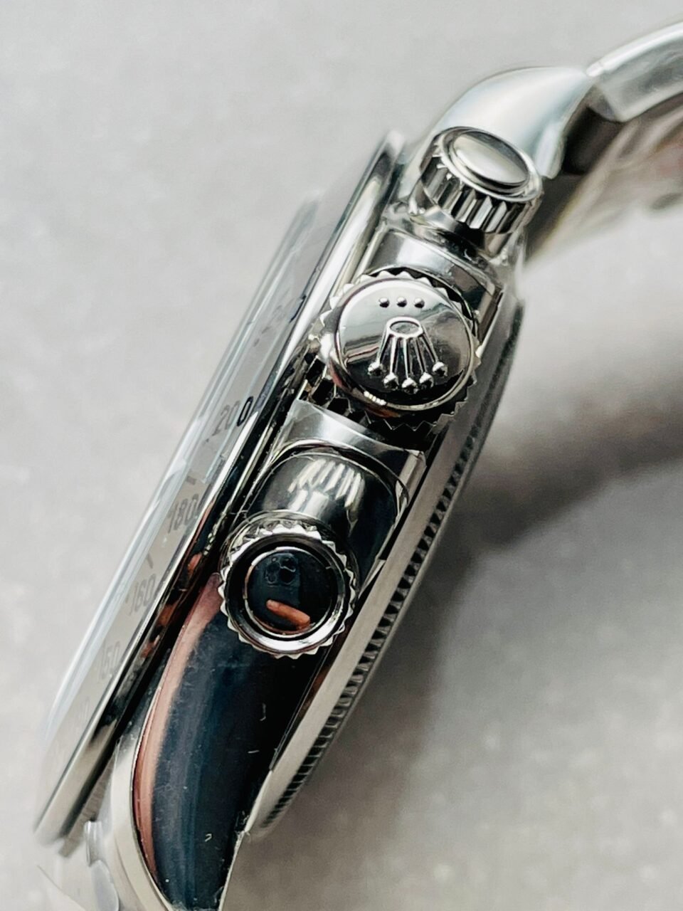 Daytona 116500 DAYTONA 1:1 Best Edition CF 904L SS Case and Bracelet White Dial Silver bezel SA4130 - Image 14