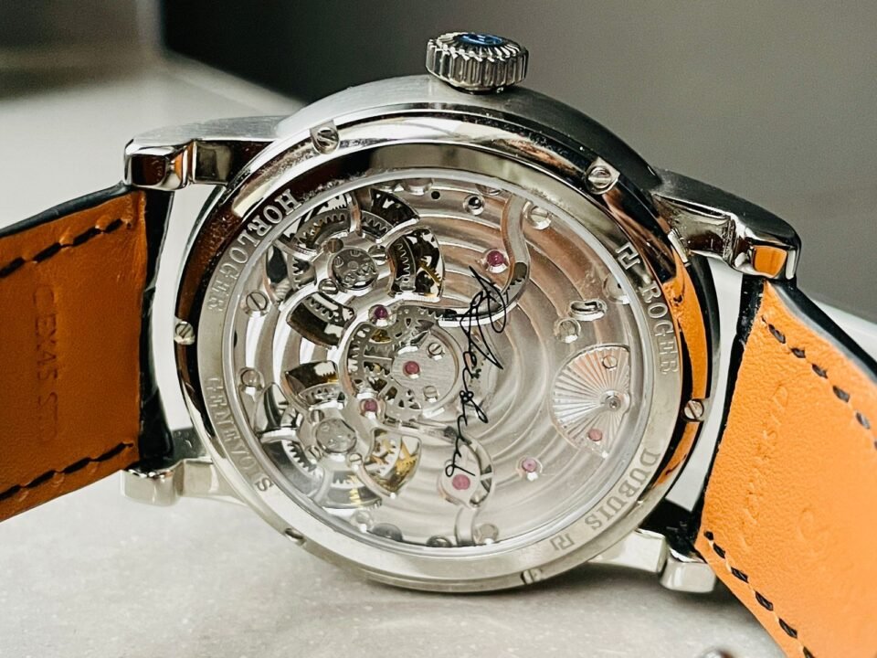 Double Flying Tourbillon Dual Tourbillion RDDBHO0562 BBRF SS Silver Dial Swiss RD100 - Image 5