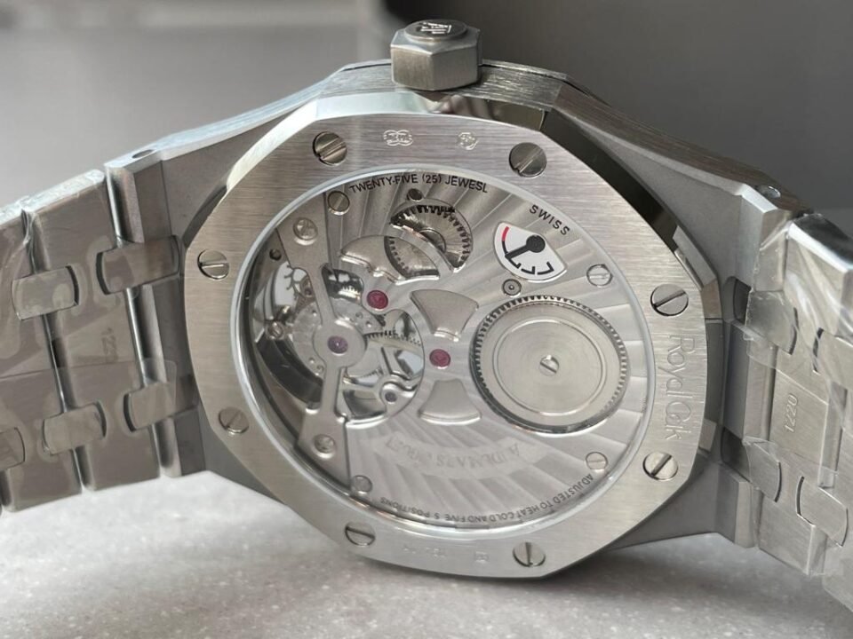 AP Royal Oak  26530 blue dial SS strap and SS bezel tourbillon R8 factory - Image 13