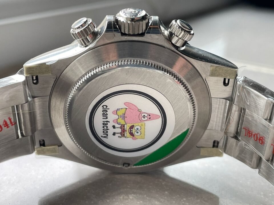 Daytona 116500 1:1 PANDA Best Edition CF 904L SS Case and Bracelet White Dial CLEAN FACTORY - Image 11