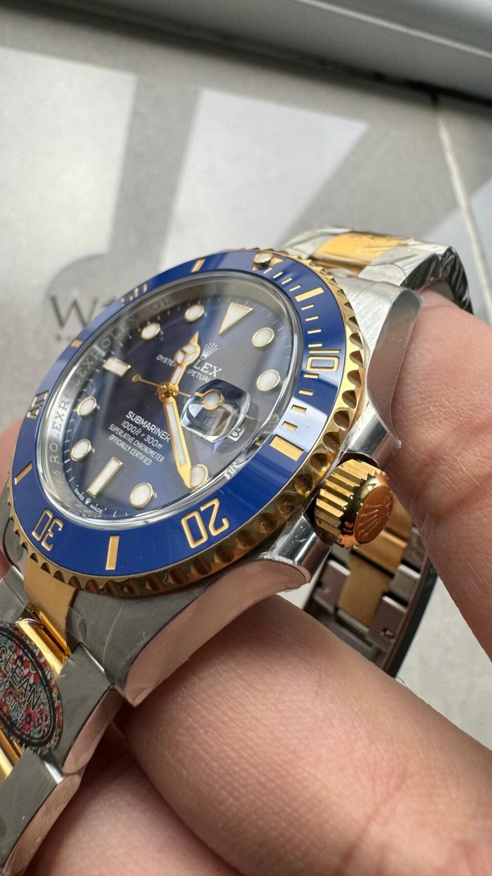 Submariner 126613 LB SS/YG Blue Ceramic 904L Steel VSF 1:1 Best Edition VS3235 - Image 4