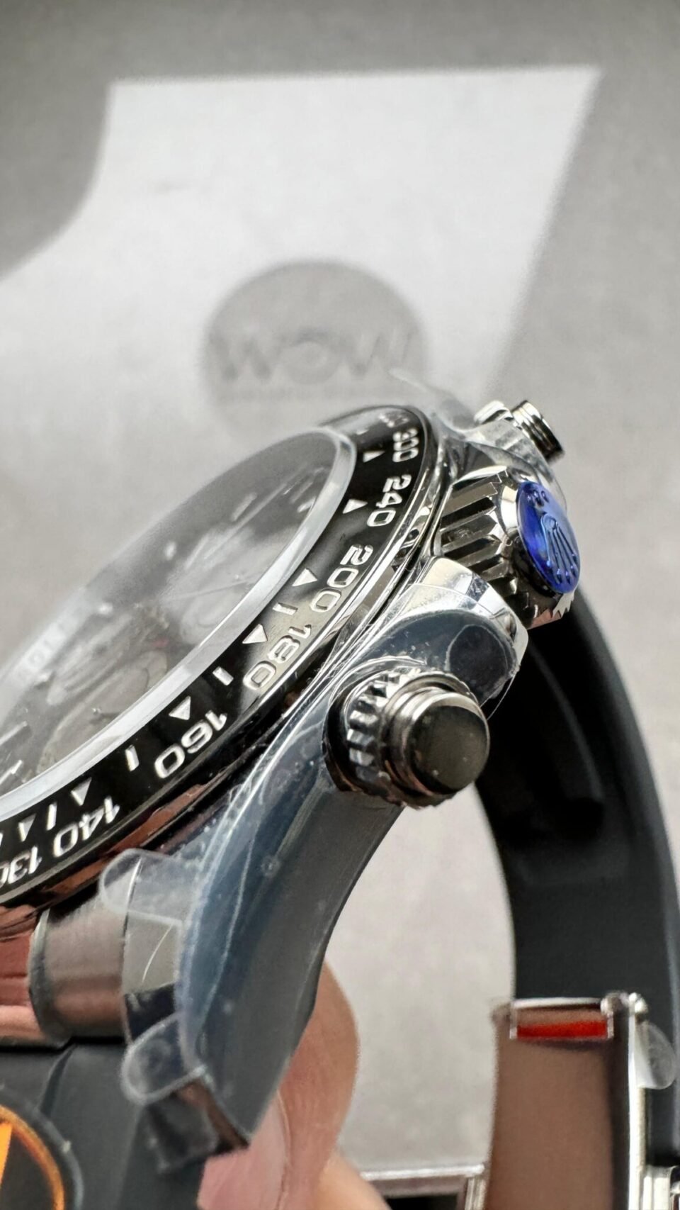 2023 Daytona 126500 QF 1:1 Best Edition 904L Steel Black Dial on SS Braclet SA4131 - Image 7