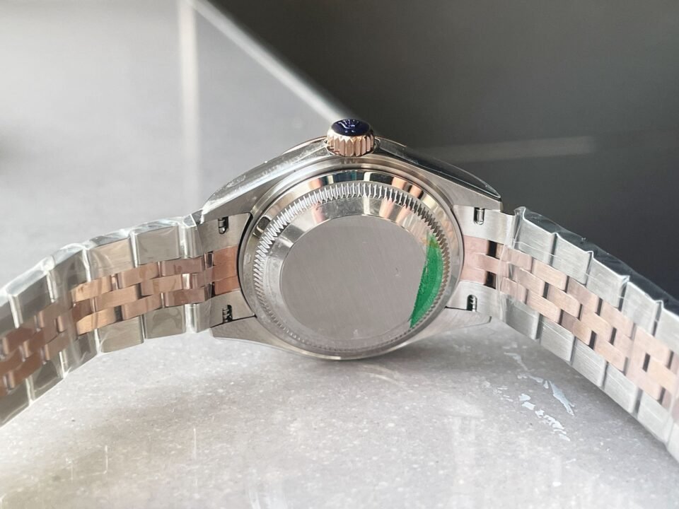 Datejust 28mm 904L RG/SS Champagne Dial on RG/SS Jubliee Bracelet A2671 - Image 8