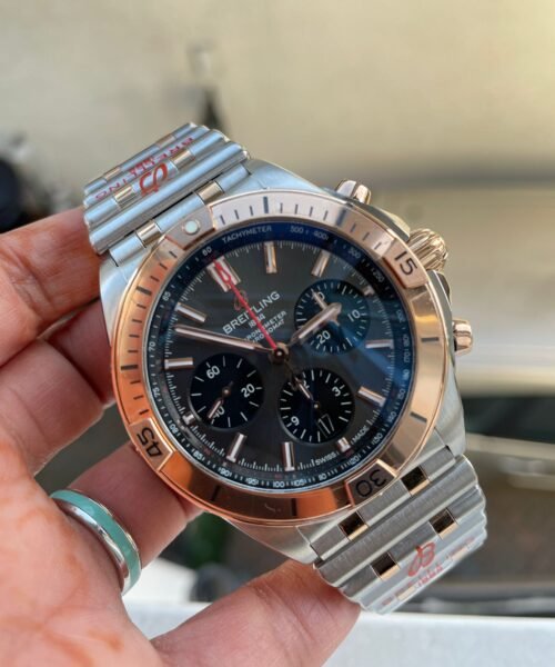 Chronomat Two Tone Bracelet Watch GF Factory 7750 movement