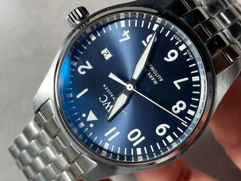 Mark XVIII MKSF 1:1 Best Edition Blue Dial on SS Bracelet Swiss ETA2892 - Image 5