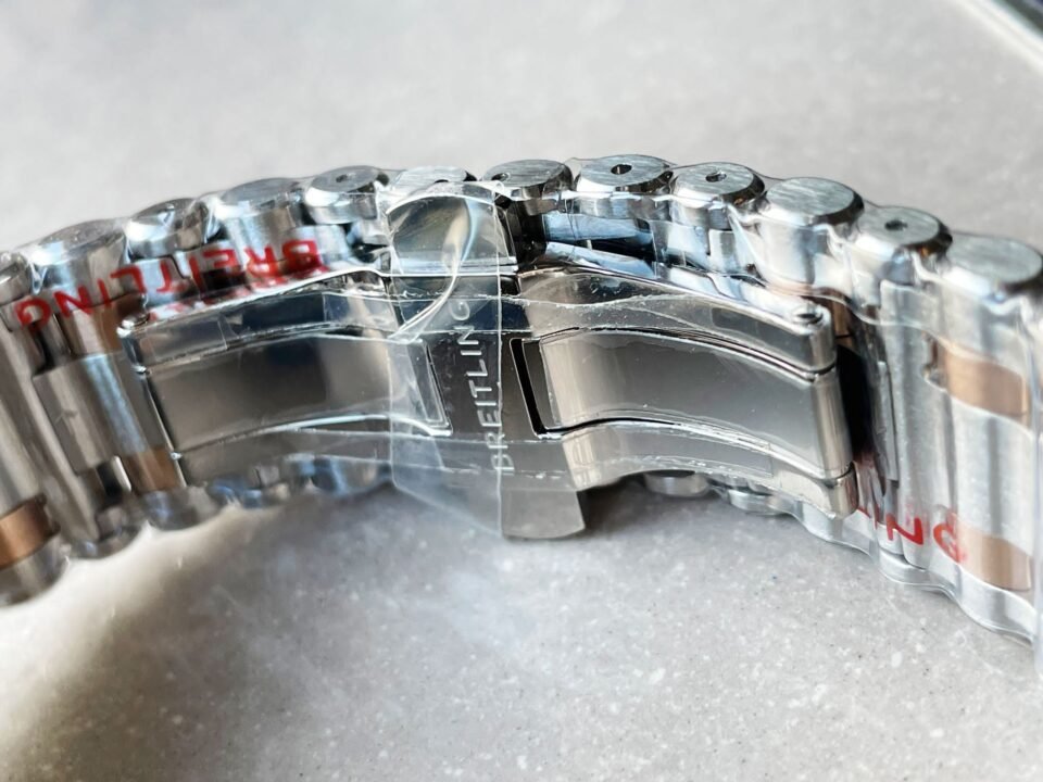 Chronomat Two Tone Bracelet Watch GF Factory 7750 movement - Image 11