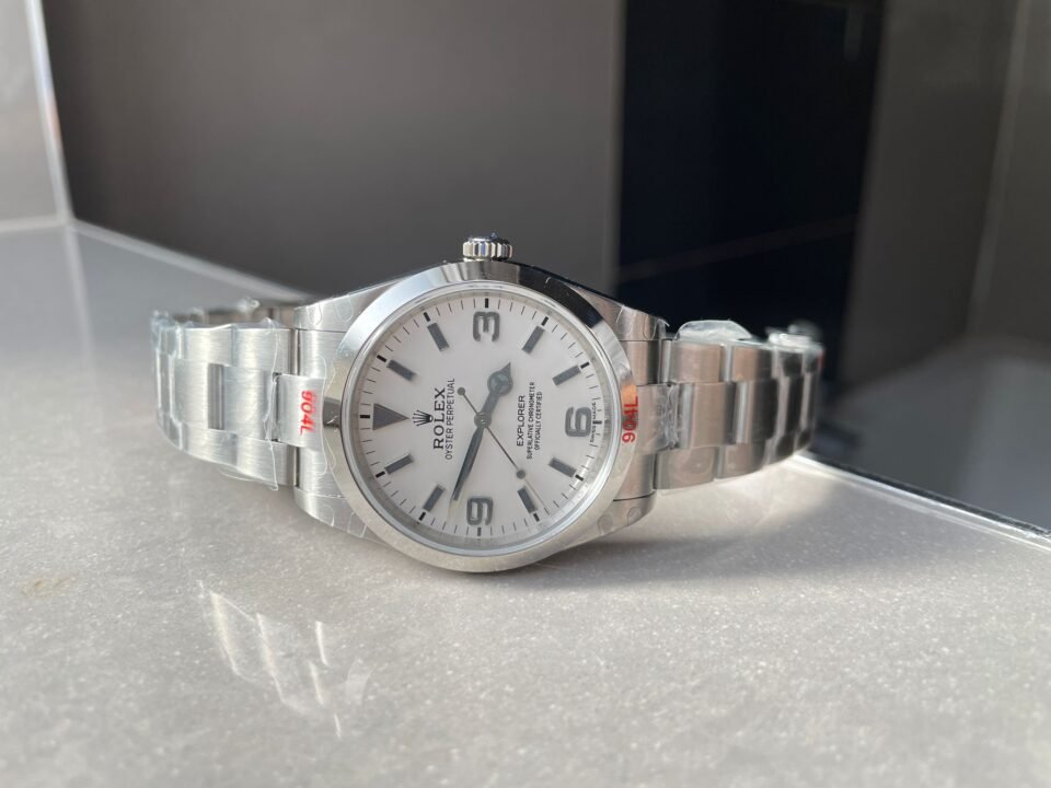 Explorer 124270 36mm 904L Steel JDF 1:1 Best Edition White Dial on SS Bracelet VR3230 - Image 7