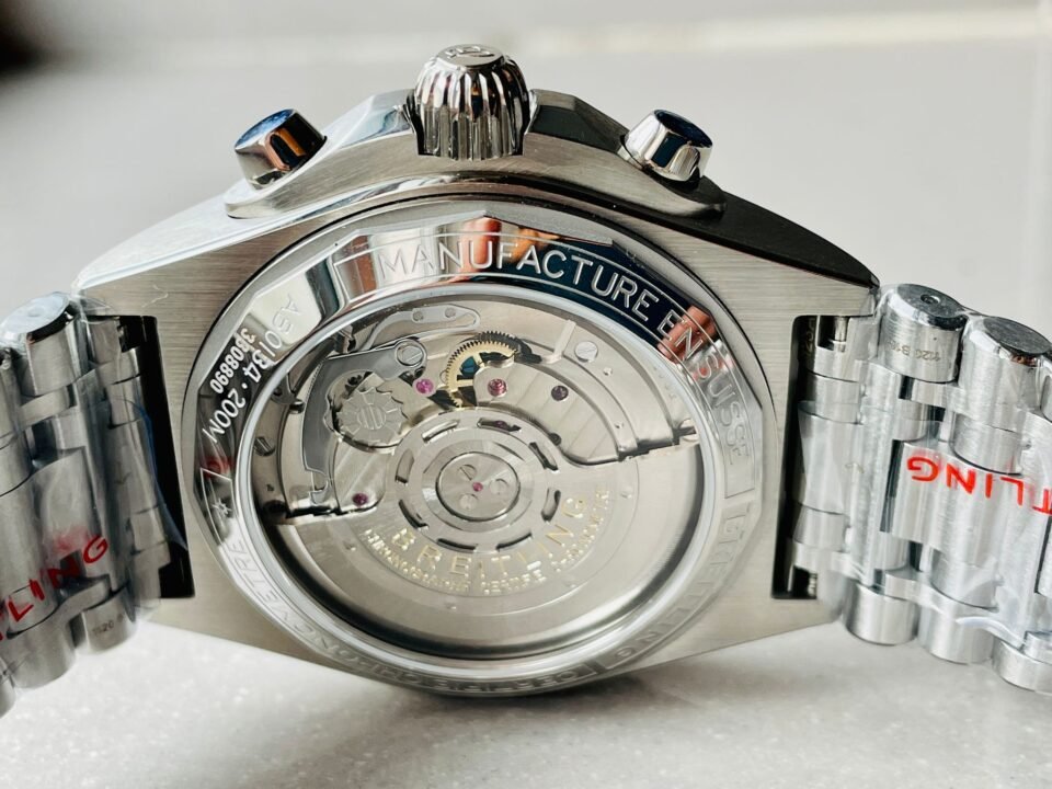 Chronomat SS  Copper dial Two Tone Bracelet Watch GF Factory 7750 movement - Image 15