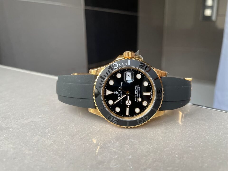 Yacht-Master 42mm 226658 VSF 1:1 Best Edition 3D Black Ceramic Bezel on Black Rubber Strap VS3235 - Image 7