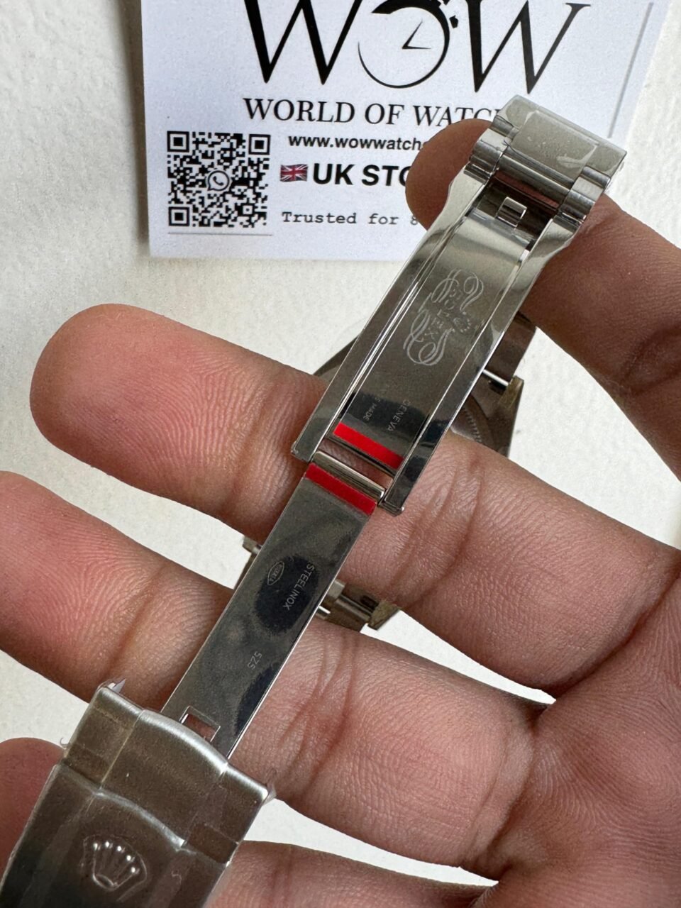 Oyster Perpetual 36mm 126000 904L SS Black Dial Sticks on SS Oyster Bracelet Clean VR3230 - Image 12