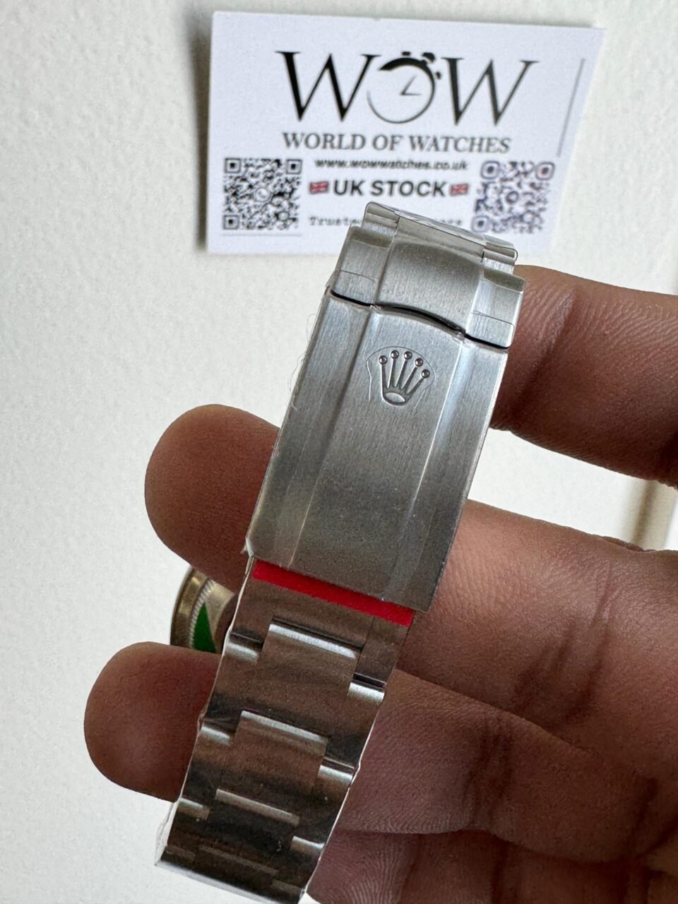 Oyster Perpetual 36mm 126000 904L SS Silver Dial Sticks on SS Oyster Bracelet Clean VR3230 - Image 10