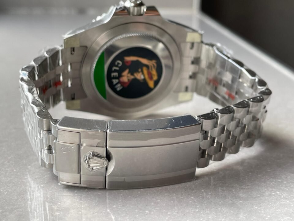 Clean GMT-Master II 126710 GRNR Bruce wayne Black/Gray Ceramic 904L Steel Clean 1:1 Best Edition on Jubilee Strap DD3285 - Image 9