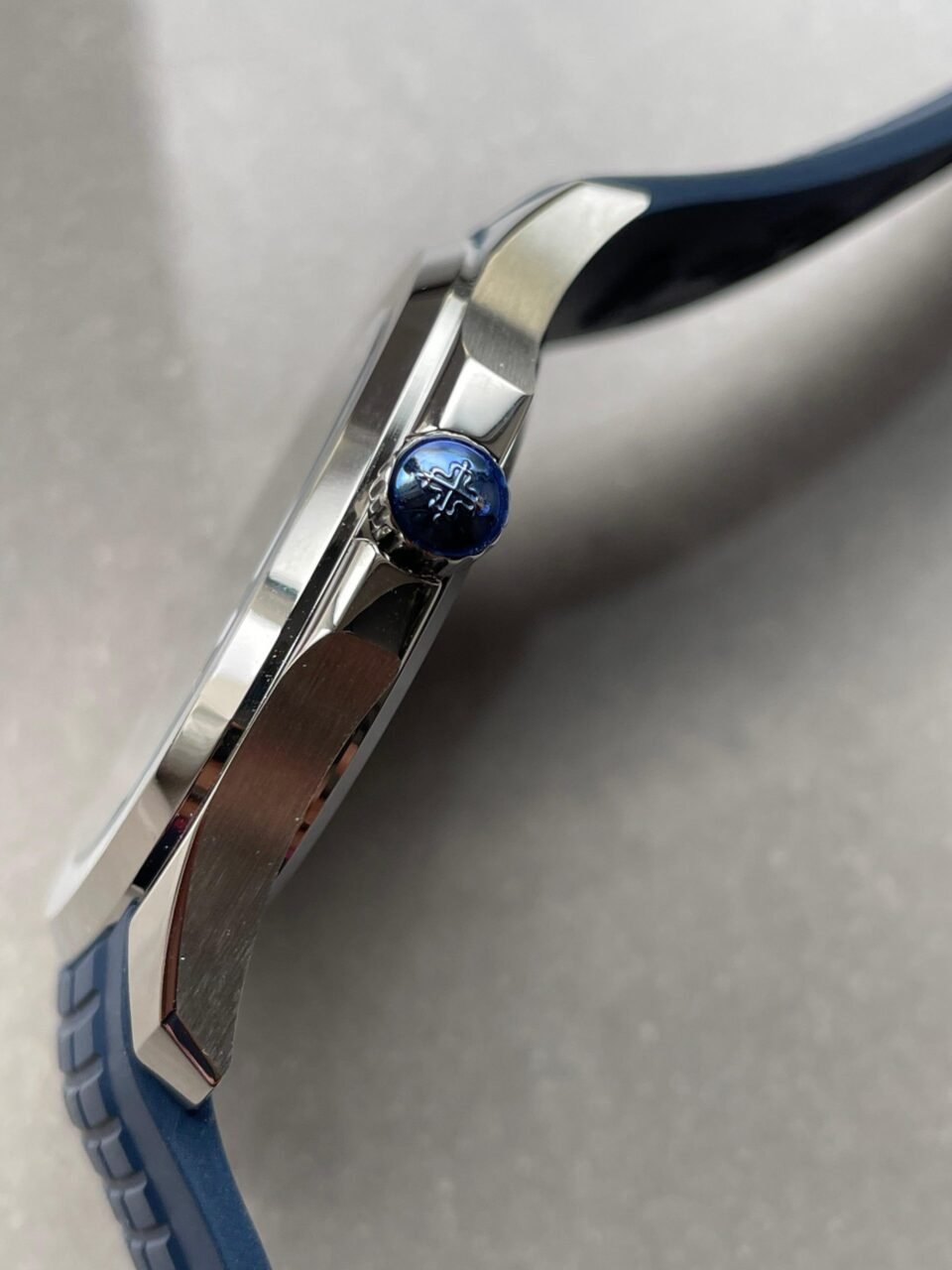 Aquanaut 5168G 42mm SS ZF 1:1 Best Edition Blue Dial on Blue Rubber Strap 324CS - Image 10