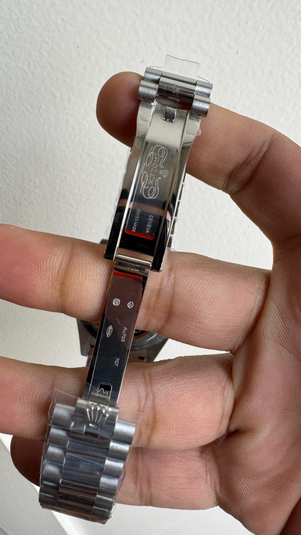 Day Date 228238 40mm 904L SS Bezel QF Gain Weight Blue Dial on SS President Bracelet A2836 - Image 10