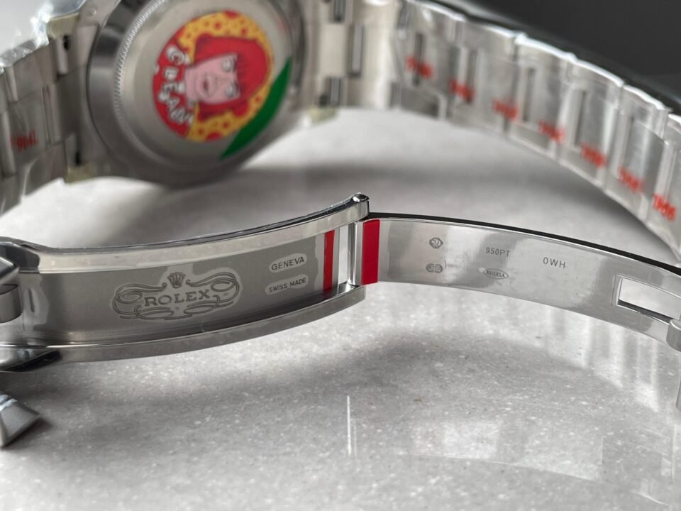 Daytona 116506 50th Anniversary Clean 1:1 Best Edition Ice Blue Dial Lume Markers on SS Bracelet SA4130 V2 - Image 12