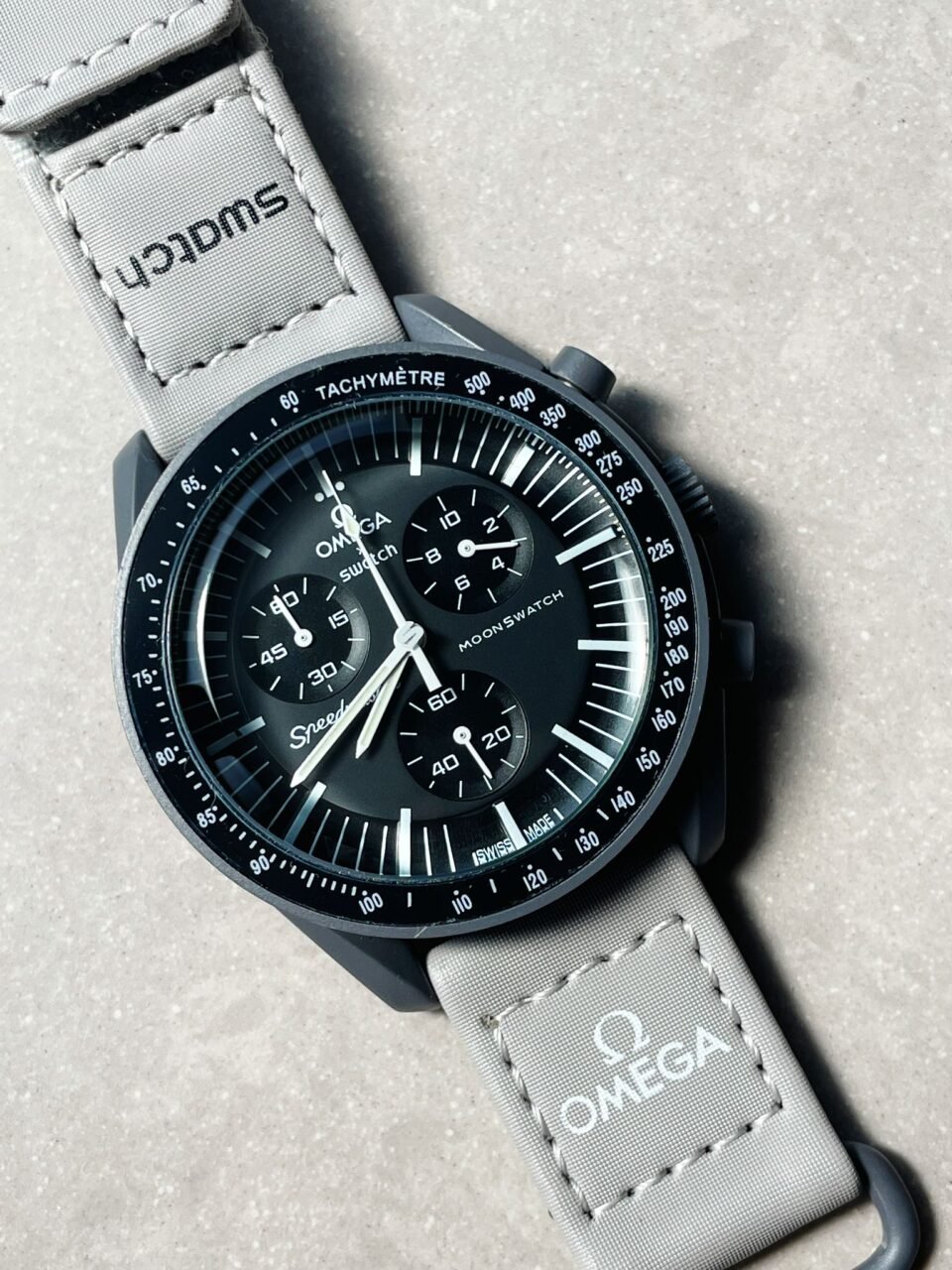 MoonSwatch “mission to mercury” Swiss quartz movement AAA Bioceramic bezel - Image 6
