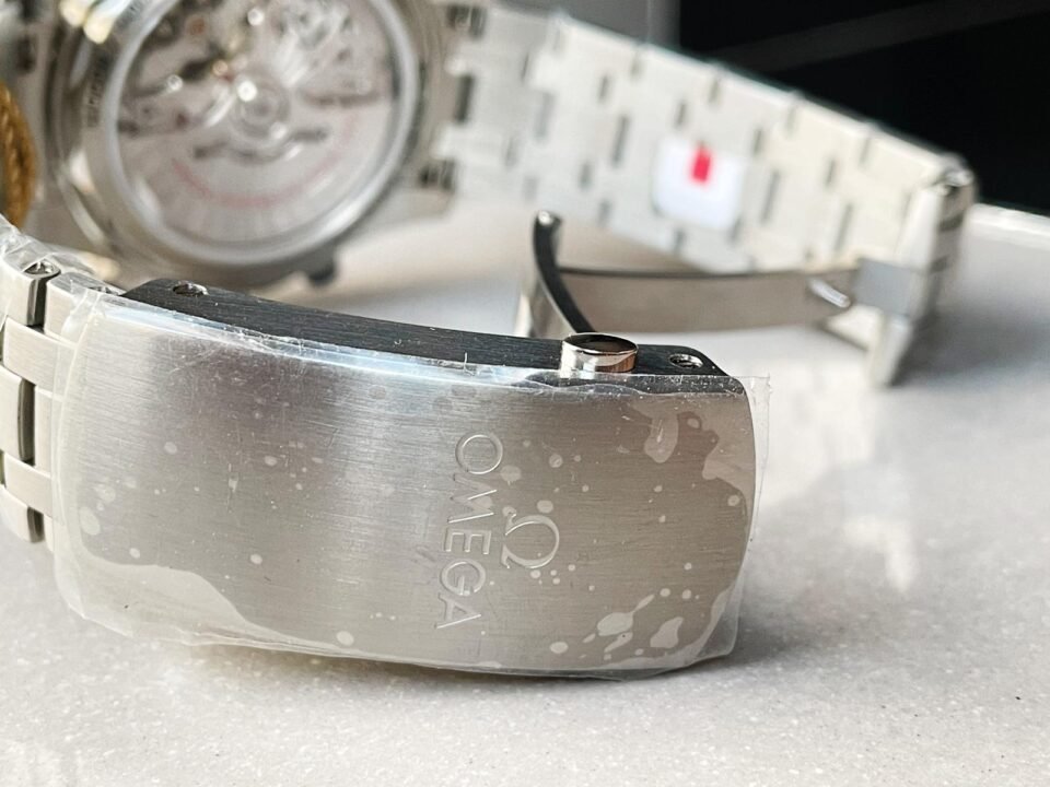Seamaster 300M Chrono SS OMF 1:1 Best Edition Grey Dial on SS Bracelet A9900 - Image 13