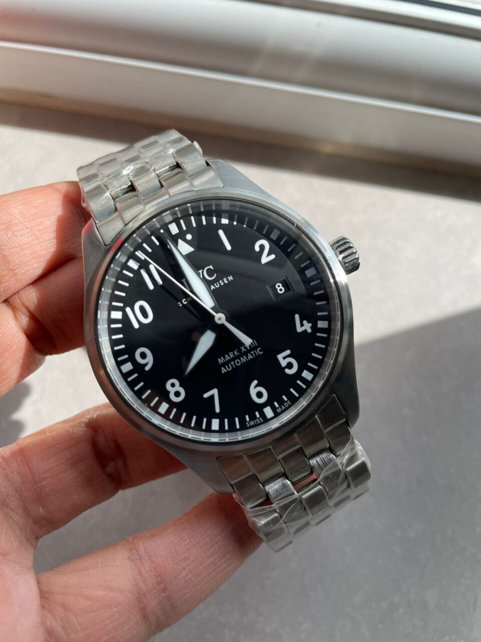 Mark XVIII MKSF 1:1 Best Edition Black Dial on SS Bracelet Swiss ETA2892 - Image 8