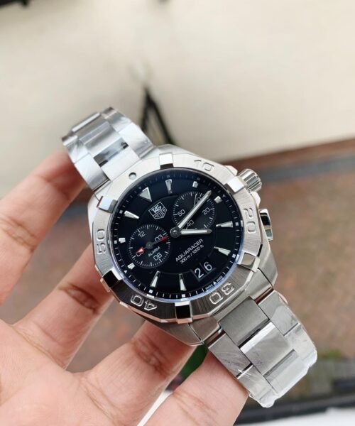 AQUARACER ALARM BA0928 SWISS QUARTZ 41mm STAINLESS STEEL