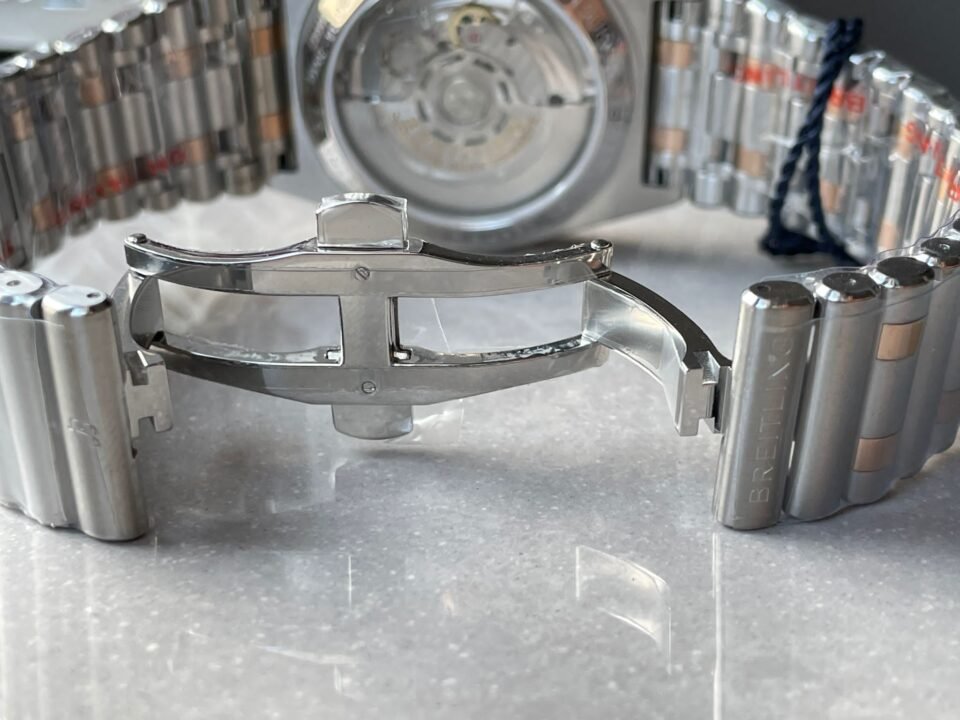 Chronomat Two Tone Bracelet Watch GF Factory 7750 movement - Image 13