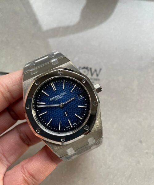 Royal Oak "Jumbo" Extra-Thin 39mm 15202IP SS Blue Dial on SS Bracelet ZF A2121
