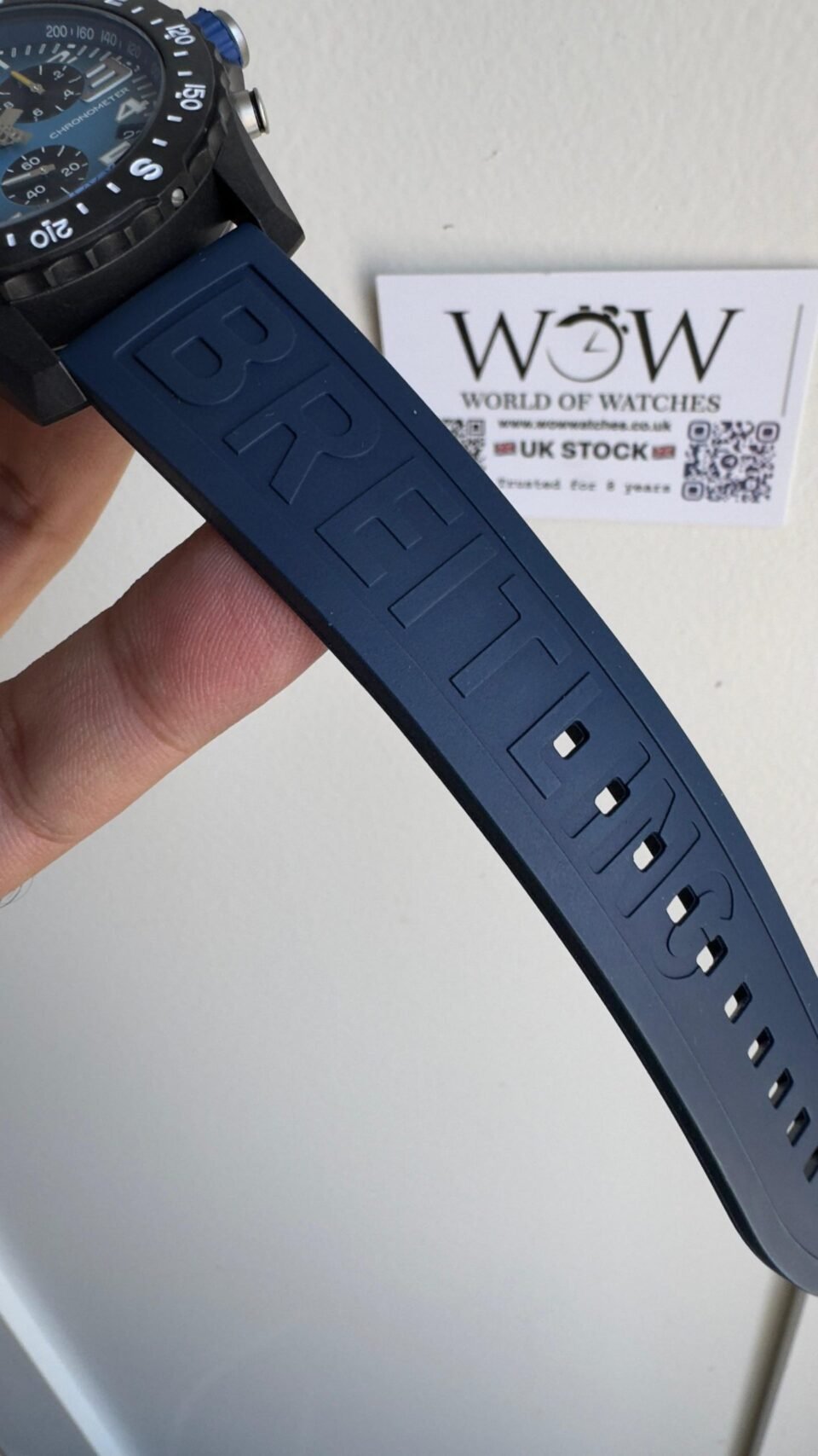 Endurance pro OGF 44mm Blue dial Dark Blue Rubber Strap quartz movement - Image 8