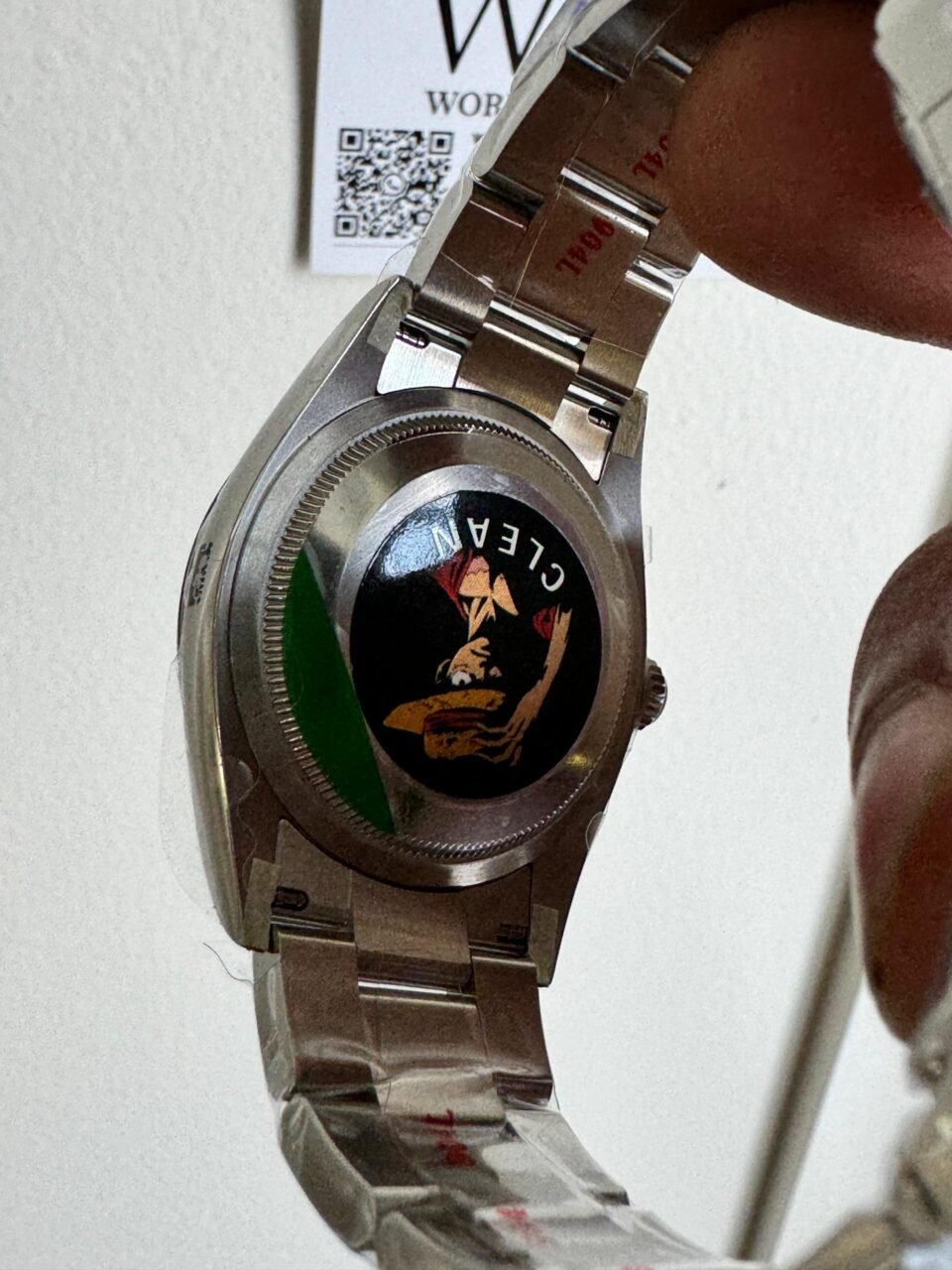 Oyster Perpetual 36mm 126000 904L SS Silver Dial Sticks on SS Oyster Bracelet Clean VR3230 - Image 6