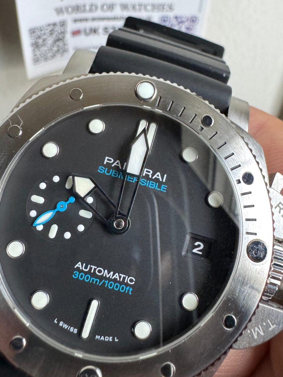 PAM1229 Y VSF 1:1 Best Edition Black Dial on Black Rubber Strap P900 - Image 5