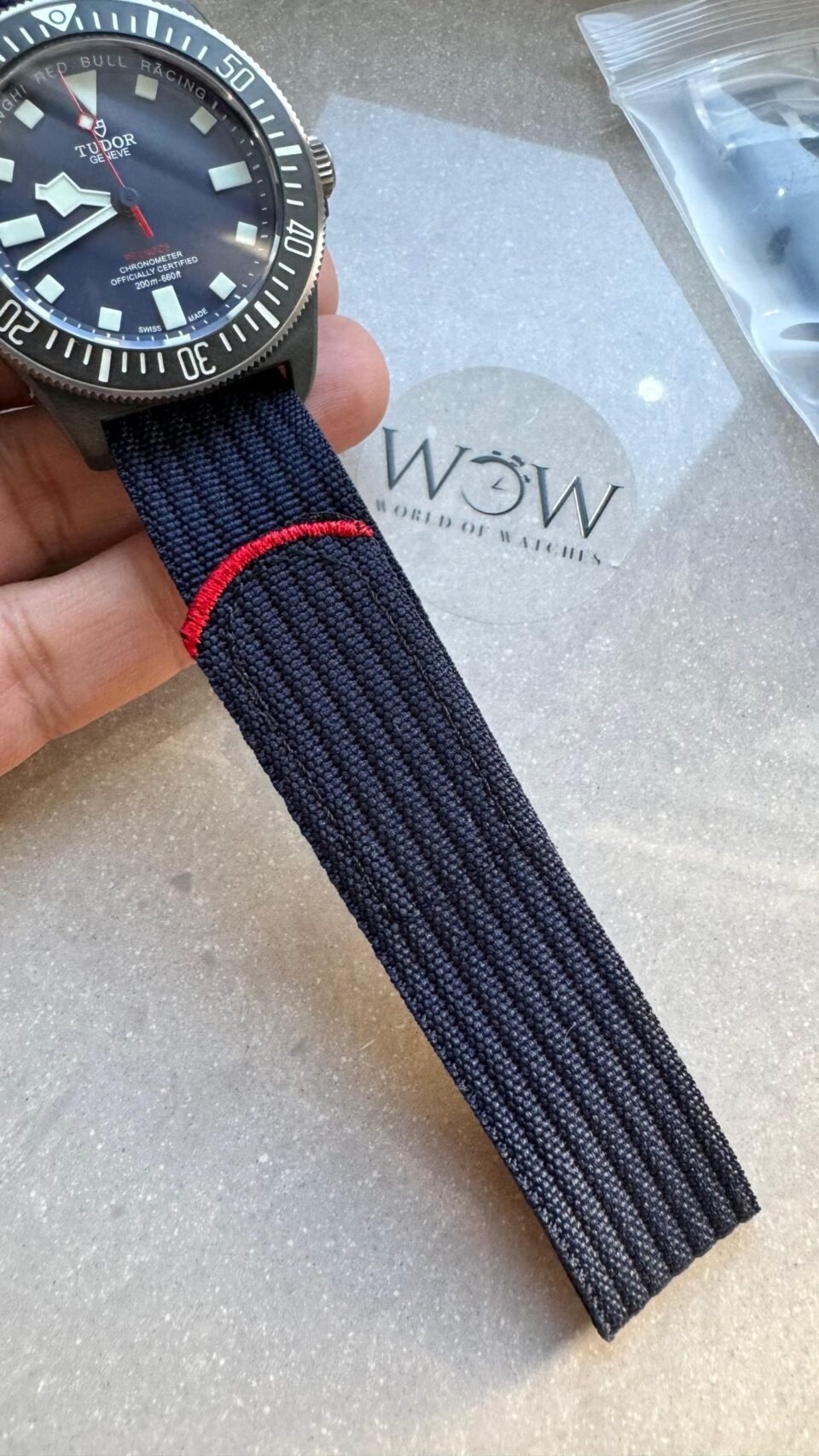 Pelagos M25707KN-0001 M+F 1:1 Red Bull Best Edition Purple dial Black Bezel on Nylon Strap Miyato 8N-24 - Image 13